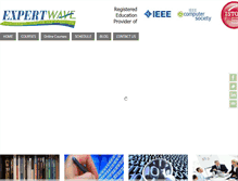 Tablet Screenshot of expertwave.com